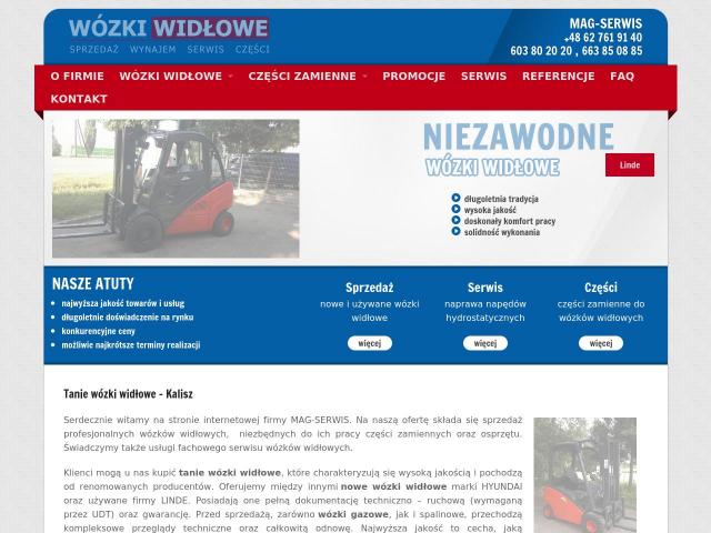 Zobacz MAG-SERWIS Wózki Widłowe