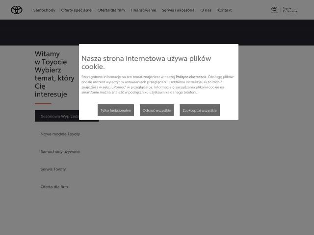 Zobacz Toyota Professional Bońkowscy