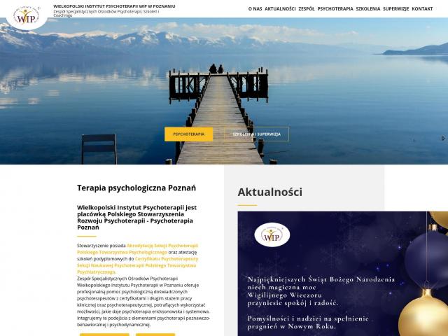 Zobacz WIELKOPOLSKI INSTYTUT PSYCHOTERAPII WIP