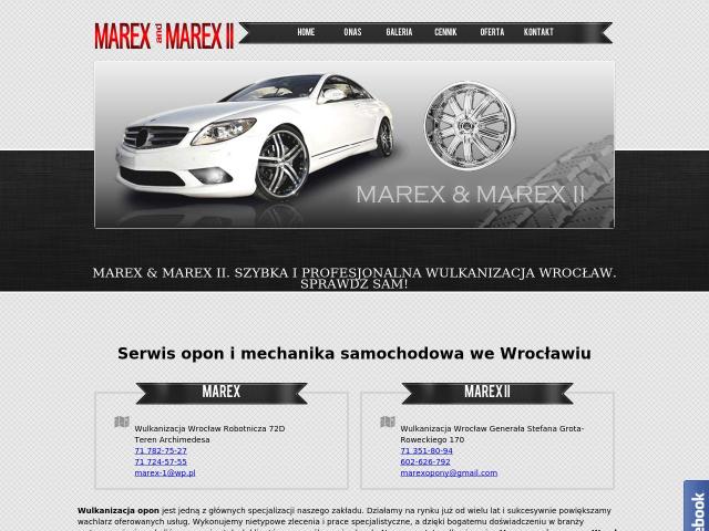 Zobacz Marex II. Tłumiki. Serwis opon. Części. Traczyk A.
