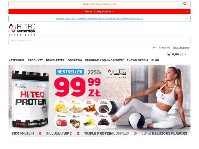 Zobacz HI TEC NUTRITION SPÓŁKA Z OGRANICZONĄ ODPOWIEDZIALNOŚCIĄ
