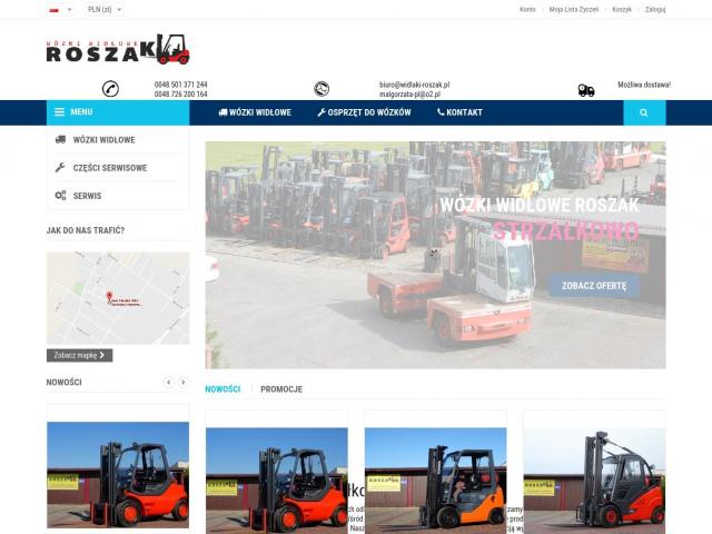 Zobacz Wózki Widłowe Roszak