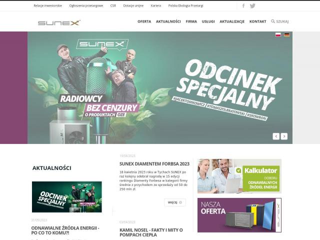 Zobacz SUNEX S.A.